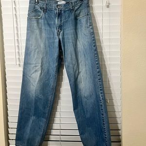 Vintage Levi Silver Tab Baggy Jeans 34x34